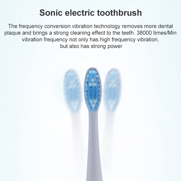 VGR V-801 USB IPX7 Sonic Electric Toothbrush with Memory Function - Toothbrushes by VGR | Online Shopping UK | buy2fix