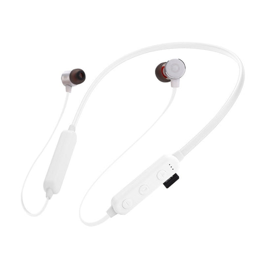 MG-G16 Bluetooth 4.2 Sport Wireless Bluetooth Earphone, Support Card(White) - Neck-mounted Earphone by buy2fix | Online Shopping UK | buy2fix