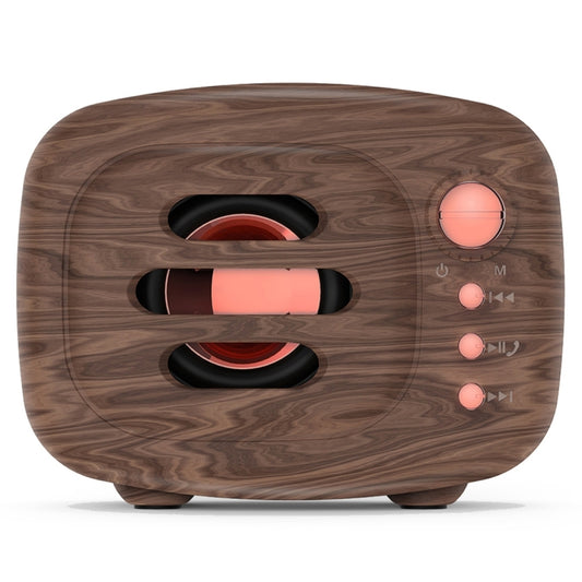 B11 Bluetooth 5.0 Retro Style Wireless Bluetooth Speaker, Supports Hands-free Calling & 32GB TF Card & 3.5mm Audio Jack (Wood) - Desktop Speaker by buy2fix | Online Shopping UK | buy2fix