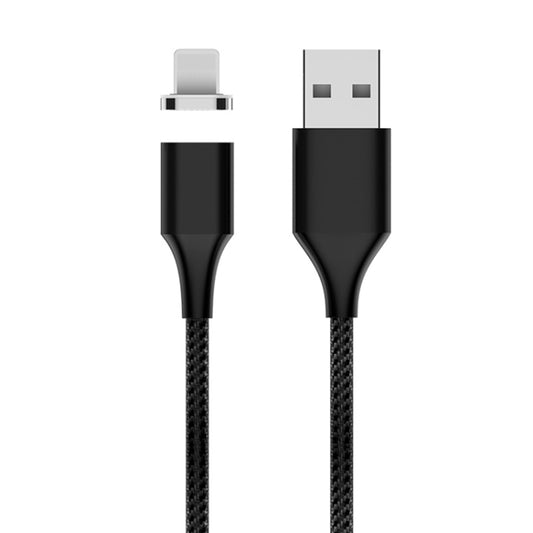 M11 5A USB to 8 Pin Nylon Braided Magnetic Data Cable, Cable Length: 1m (Black) - Charging Cable & Head by buy2fix | Online Shopping UK | buy2fix