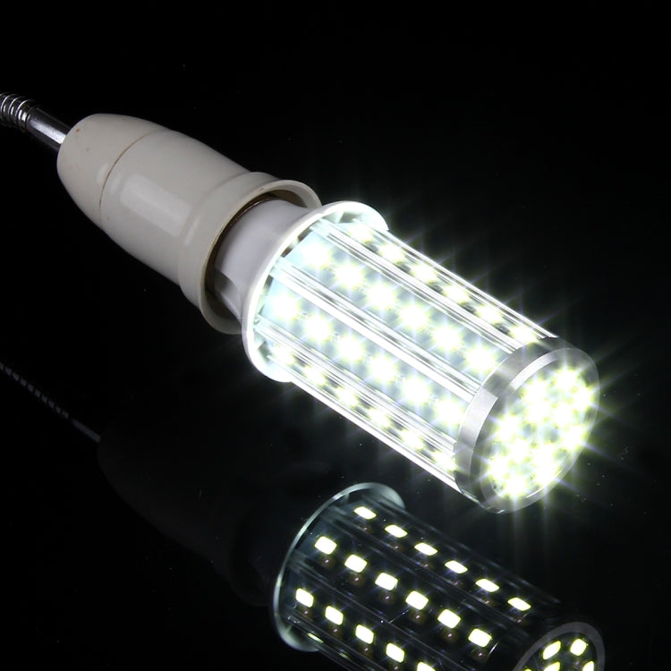 15W Aluminum Corn Light Bulb, E27 1280LM 60 LED SMD 5730, AC 85-265V(White Light) - LED Blubs & Tubes by buy2fix | Online Shopping UK | buy2fix