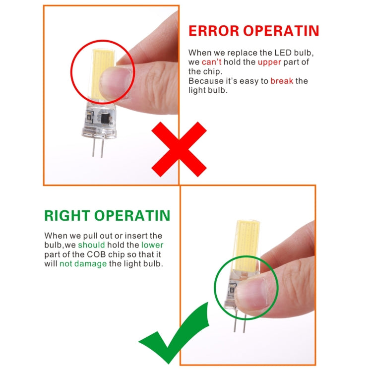 G4-2508 5W COB LED Corn Light, AC 12V, DC 12-24V (Warm White) - LED Blubs & Tubes by buy2fix | Online Shopping UK | buy2fix