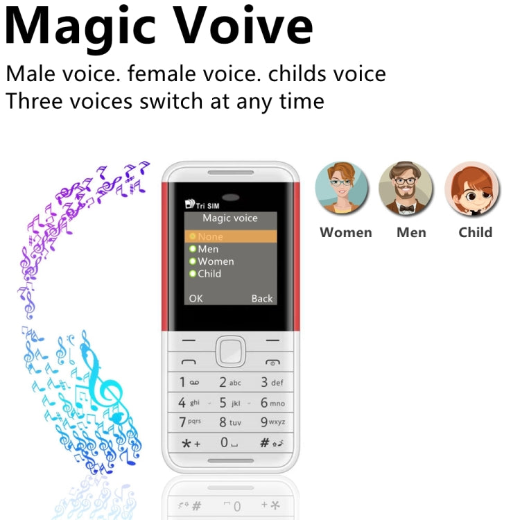 SERVO BM5310 Mini Mobile Phone, English Key, 1.33 inch, MTK6261D, 21 Keys, Support Bluetooth, FM, Magic Sound, Auto Call Record, GSM, Triple SIM (Yellow) - SERVO by SERVO | Online Shopping UK | buy2fix