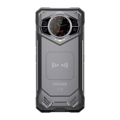 DOOGEE S200 Rugged Phone, 12GB+256GB, Side Fingerprint, 6.72 inch Android 14 Dimensity 7050 Octa Core 2.6GHz, Network: 5G, OTG, NFC (Dark Grey) - DOOGEE by DOOGEE | Online Shopping UK | buy2fix