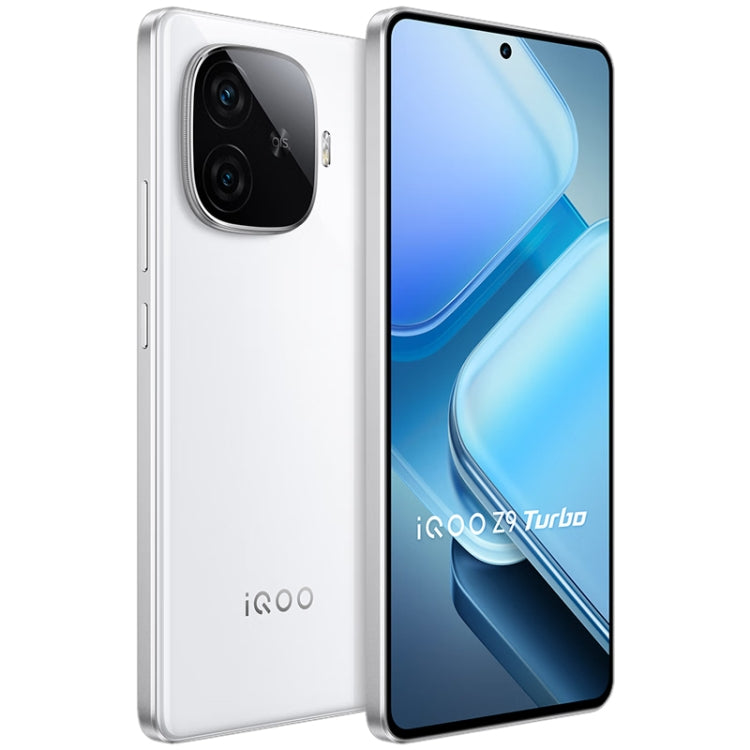 vivo iQOO Z9 Turbo, Dual Back Cameras, 16GB+256GB, Face ID Screen Fingerprint Identification, 6.78 inch Android 14.0 OriginOS 4 Snapdragon 8s Gen 3 Octa Core 3.0GHz, OTG, NFC, Network: 5G, Support Google Play (White) - vivo by vivo | Online Shopping UK | buy2fix