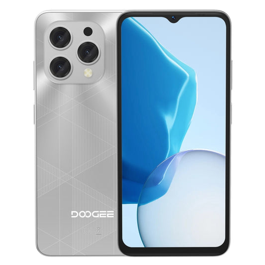 DOOGEE N55 Plus, 8GB+128GB, 6.56 inch Android 14 Spreadtrum T606 Octa Core, Network: 4G, OTG (Silver) - DOOGEE by DOOGEE | Online Shopping UK | buy2fix