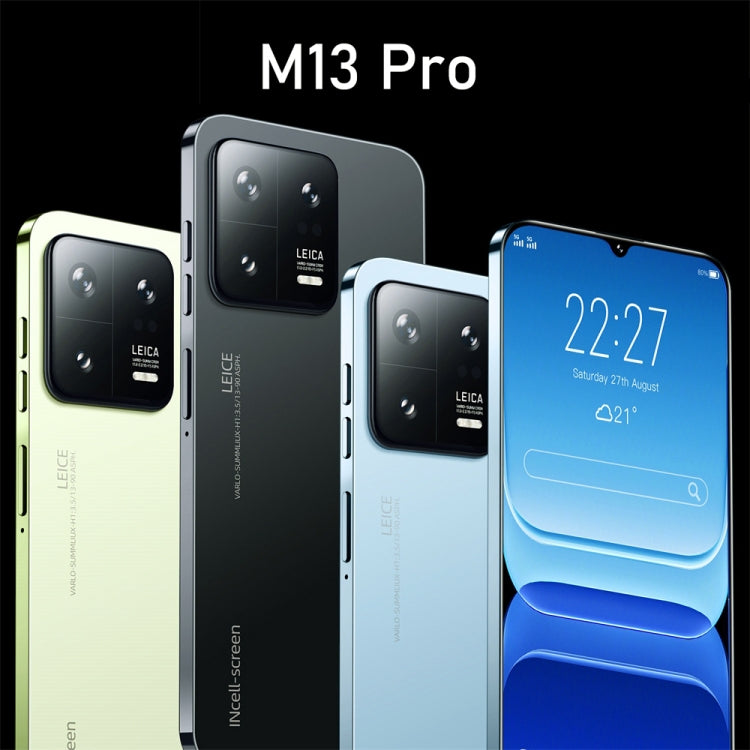 M13 Pro / X22, 2GB+16GB, 6.5 inch Screen, Face Identification, Android 9.1 MTK6580A Quad Core, Network: 3G, Dual SIM (Green) -  by buy2fix | Online Shopping UK | buy2fix