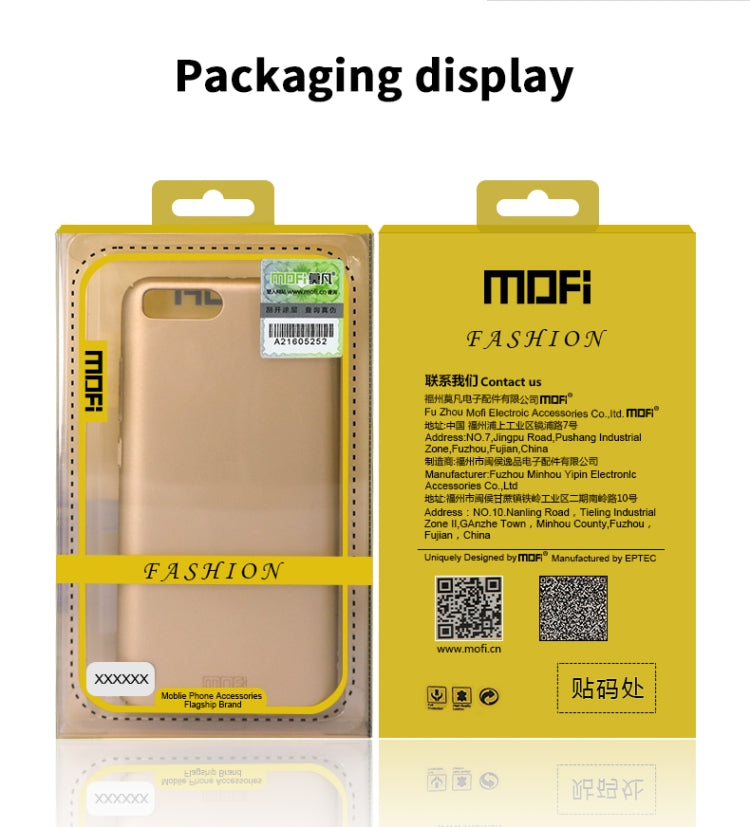 MOFI Frosted PC Ultra-thin Hard Case for OPPO Realme 3 Pro(Blue) - Realme Cases by MOFI | Online Shopping UK | buy2fix