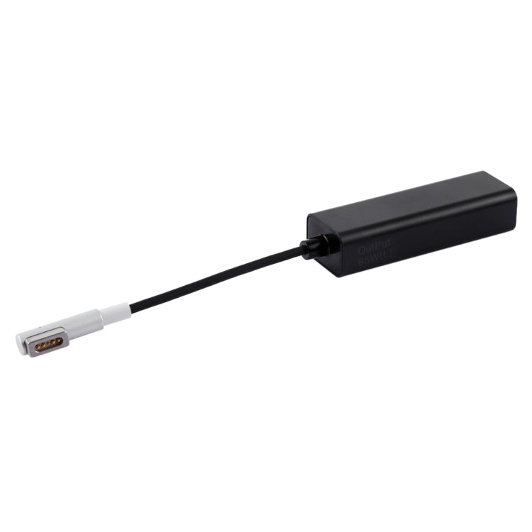 AnyWatt 85W USB-C / Type-C Female to 5 Pin MagSafe 1 Male L Head Series Charge Adapter Converter for MacBook (Black) - Cable & Adapter by buy2fix | Online Shopping UK | buy2fix