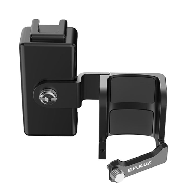 For DJI OSMO Pocket 3 PULUZ Protective Frame Expansion Phone Clamp Adapter Bracket (Black) - Mount & Holder by PULUZ | Online Shopping UK | buy2fix