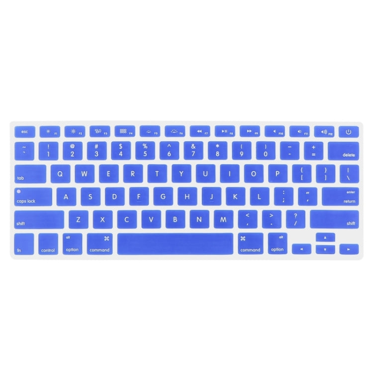 ENKAY for MacBook Pro Retina 15.4 inch (US Version) / A1398 4 in 1 Crystal Hard Shell Plastic Protective Case with Screen Protector & Keyboard Guard & Anti-dust Plugs(Dark Blue) - MacBook Pro Cases by ENKAY | Online Shopping UK | buy2fix