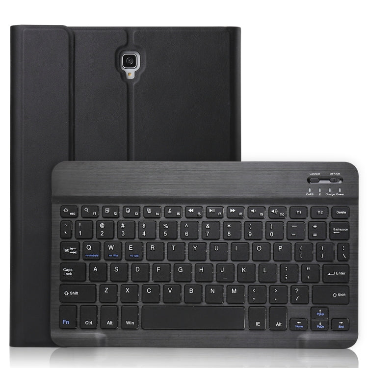 A830 Ultra-thin Detachable Bluetooth Keyboard Leather Tablet Case for Galaxy Tab S4 10.5 T830 / T835, with Holder(Black) - Samsung Keyboard by buy2fix | Online Shopping UK | buy2fix