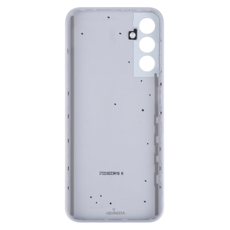 For Samsung Galaxy A14 SM-A145F Original Battery Back Cover(Silver) - Back Cover by buy2fix | Online Shopping UK | buy2fix