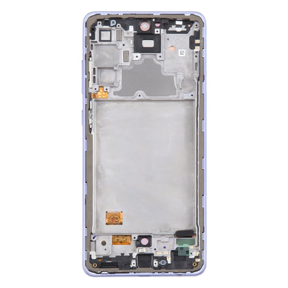 For Samsung Galaxy A72 4G SM-A725 6.43 inch Original LCD Screen Digitizer Full Assembly with Frame (Purple) - Galaxy A Series Parts by buy2fix | Online Shopping UK | buy2fix