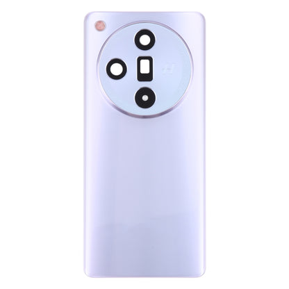 For OPPO Find X7 Original Battery Back Cover with Camera Lens Cover(Purple) - Back Cover by buy2fix | Online Shopping UK | buy2fix