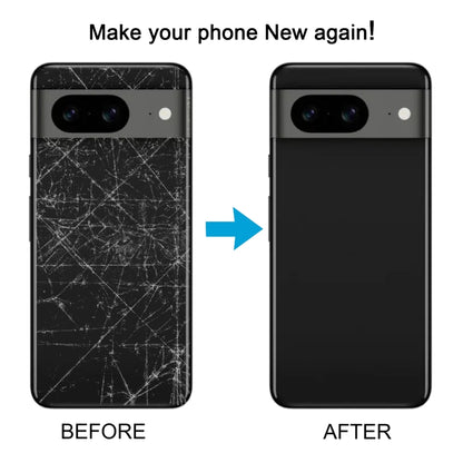 For Google Pixel 8a Original Battery Back Cover(Black) - Back Cover by buy2fix | Online Shopping UK | buy2fix