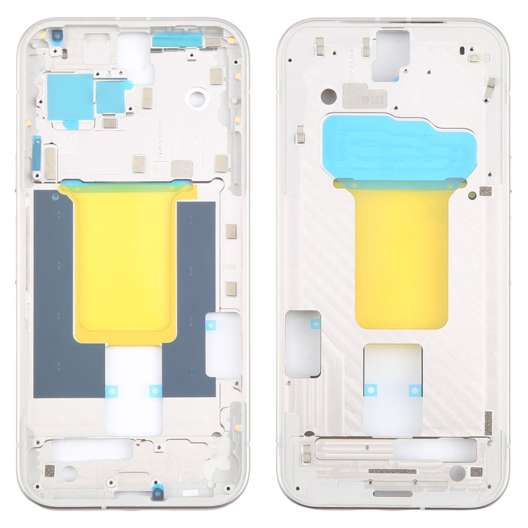 For Google Pixel 9 Original Front Housing LCD Frame Bezel Plate (Gold) - Frame Bezel Plate by buy2fix | Online Shopping UK | buy2fix