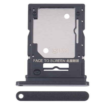 For Xiaomi Redmi 13 4G Original SIM Card Tray + SIM / Micro SD Card Tray (Black) - Card Tray by buy2fix | Online Shopping UK | buy2fix