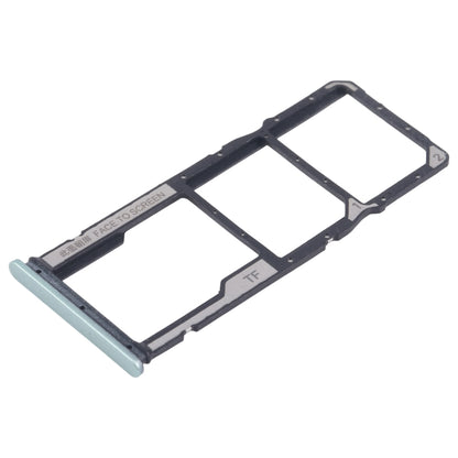 For Xiaomi Redmi 13R Original SIM Card Tray + SIM Card Tray + Micro SD Card Tray (Green) - Card Tray by buy2fix | Online Shopping UK | buy2fix