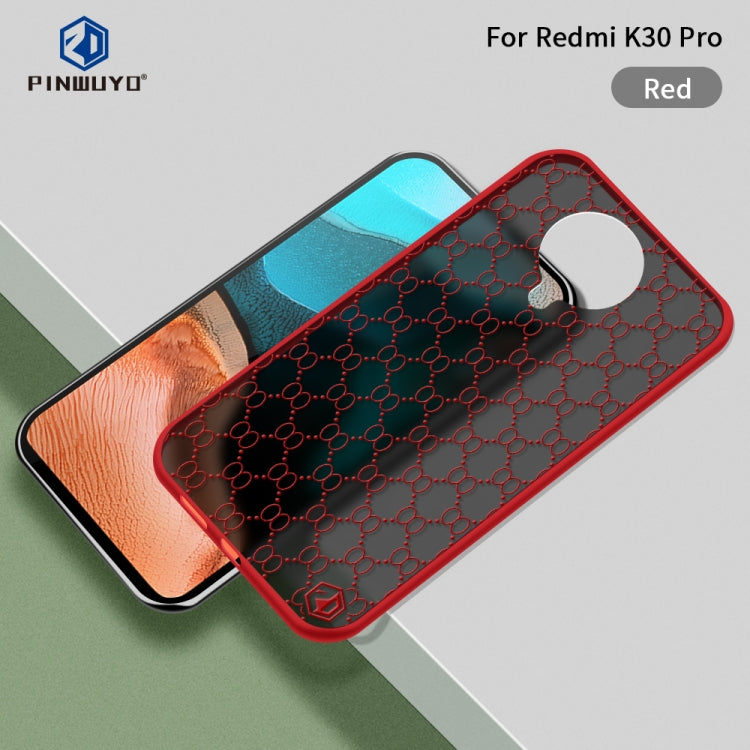 For Xiaomi Redmi K30 Pro PINWUYO Series 2 Generation PC + TPU Waterproof and Anti-drop All-inclusive Protective Case(Red) - Xiaomi Cases by PINWUYO | Online Shopping UK | buy2fix