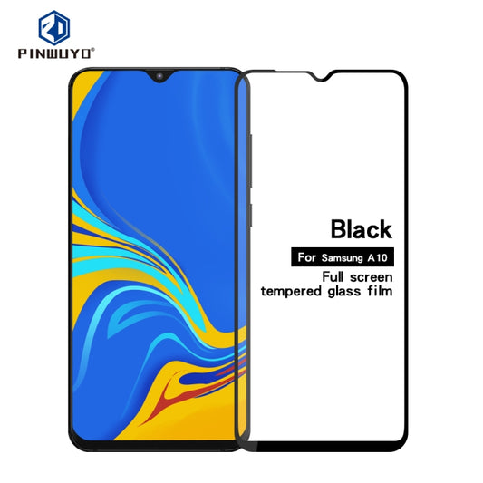 PINWUYO 9H 2.5D Full Glue Tempered Glass Film for Galaxy A10 - Galaxy Tempered Glass by PINWUYO | Online Shopping UK | buy2fix