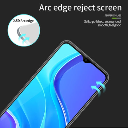 For Xiaomi RedMi 9 MOFI 9H 2.5D Full Screen Tempered Glass Film(Black) -  by MOFI | Online Shopping UK | buy2fix