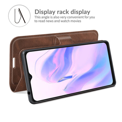 For Blackview A70 Retro Calf Pattern Buckle Horizontal Flip Leather Case with Holder & Card Slots & Wallet(Dark Brown) - More Brand by buy2fix | Online Shopping UK | buy2fix