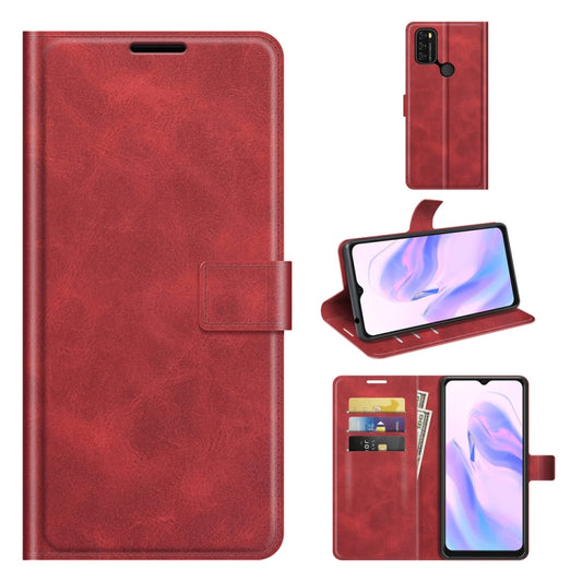 For Blackview A70 Retro Calf Pattern Buckle Horizontal Flip Leather Case with Holder & Card Slots & Wallet(Red) - More Brand by buy2fix | Online Shopping UK | buy2fix
