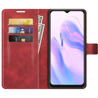 For Blackview A70 Retro Calf Pattern Buckle Horizontal Flip Leather Case with Holder & Card Slots & Wallet(Red) - More Brand by buy2fix | Online Shopping UK | buy2fix