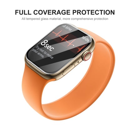 1 PC ENKAY Hat-Prince 3D Curved Edge Full Coverage Full Tempered Glass HD Screen Protector Film For Apple Watch Series 7 45mm(Transparent) - Others by ENKAY | Online Shopping UK | buy2fix
