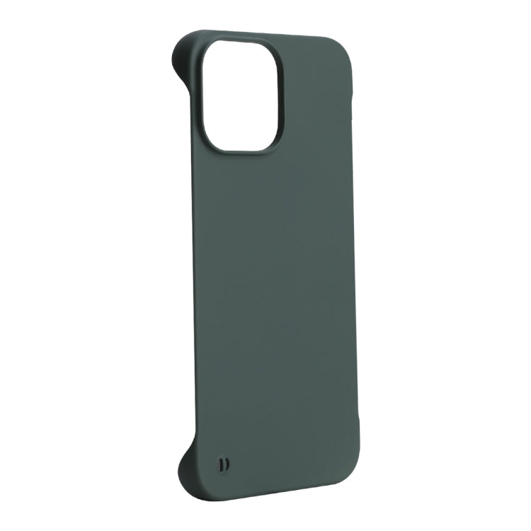 For iPhone 12 / 12 Pro ENKAY Matte Frameless Hard PC Case(Dark Green) - iPhone 12 / 12 Pro Cases by ENKAY | Online Shopping UK | buy2fix