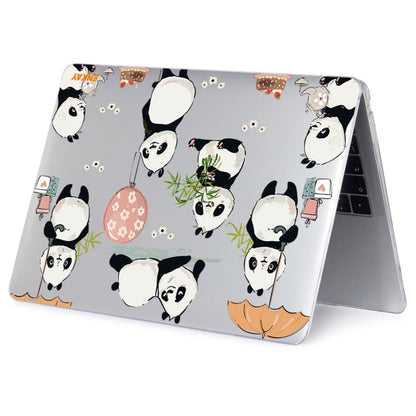 ENKAY Animal Series Pattern Laotop Protective Crystal Case For MacBook Pro 13.3 inch A2251 / A2289 / A2338 2020(Panda) - MacBook Pro Cases by ENKAY | Online Shopping UK | buy2fix