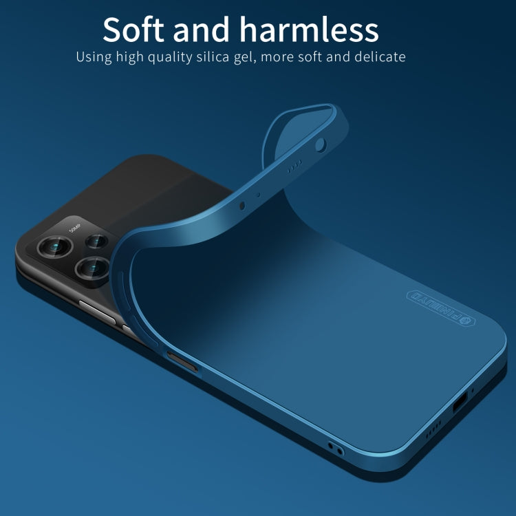 For Xiaomi Redmi Note 12 Pro 5G China PINWUYO Sense Series Liquid Silicone TPU Phone Case(Blue) - Xiaomi Cases by PINWUYO | Online Shopping UK | buy2fix