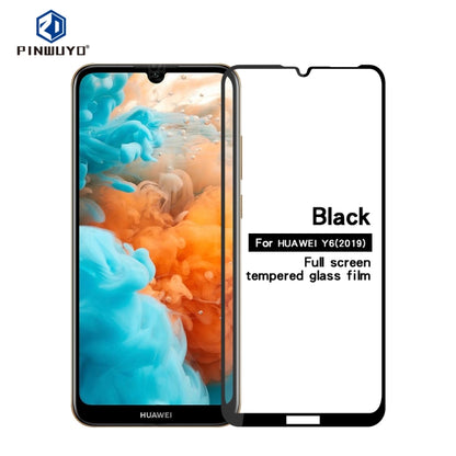 PINWUYO 9H 2.5D Full Glue Tempered Glass Film for HUAWEI Honor8A/Y6 PRO 2019/Y6 2019 - Huawei Tempered Glass by PINWUYO | Online Shopping UK | buy2fix