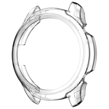 For Ticwatch Pro 3 Lite Electroplated TPU Half Wrapped Watch Protective Case(Transparent) - Watch Case by buy2fix | Online Shopping UK | buy2fix