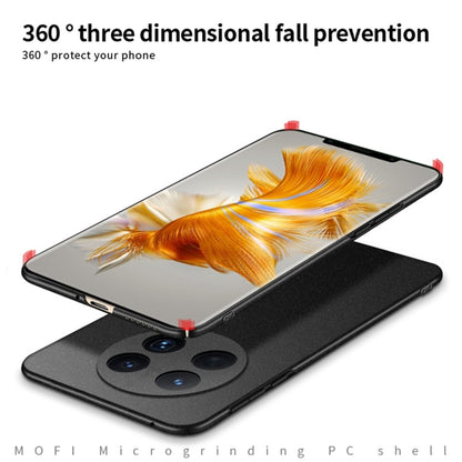 For Huawei Enjoy 60X MOFI Fandun Series Frosted PC Ultra-thin All-inclusive Phone Case(Black) - Huawei Cases by MOFI | Online Shopping UK | buy2fix