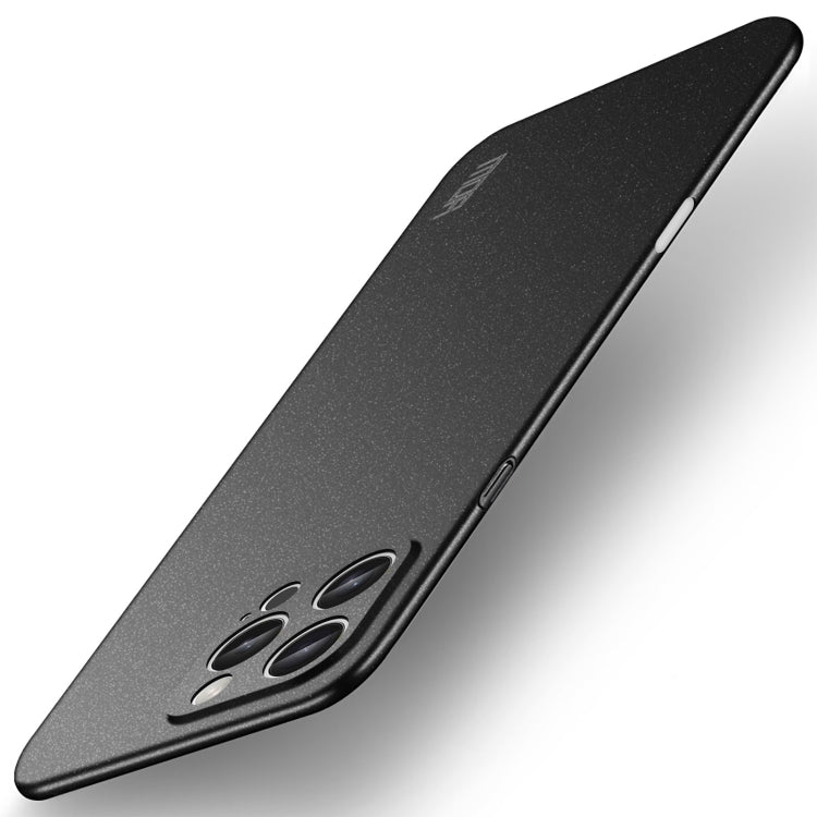 For iPhone 16 Pro MOFI Fandun Series Frosted PC Ultra-thin All-inclusive Phone Case(Black) - iPhone 16 Pro Cases by MOFI | Online Shopping UK | buy2fix