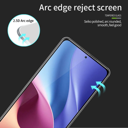 For Xiaomi Redmi Note 13 / 13 Pro 5G MOFI 9H 2.5D Full Screen Tempered Glass Film(Black) -  by MOFI | Online Shopping UK | buy2fix