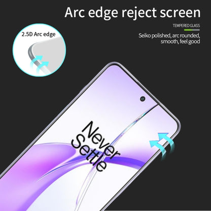 For OnePlus Ace 3V MOFI 9H 2.5D Full Screen Tempered Glass Film(Black) - OnePlus Tempered Glass by MOFI | Online Shopping UK | buy2fix