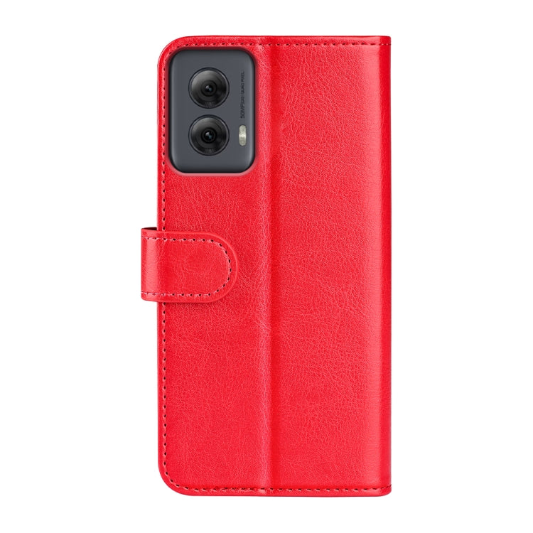 For Motolora Moto G Power 5G 2024 R64 Texture Horizontal Flip Leather Phone Case(Red) - Motorola Cases by buy2fix | Online Shopping UK | buy2fix