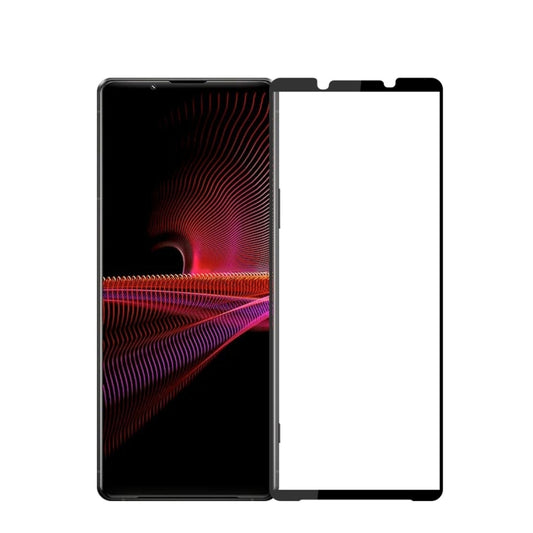 For Sony Xperia 1 VI PINWUYO 9H 2.5D Full Screen Tempered Glass Film(Black) - Sony Tempered Glass by PINWUYO | Online Shopping UK | buy2fix