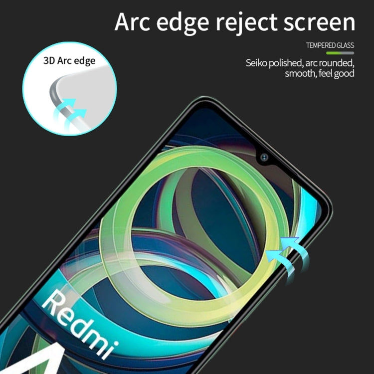 For Xiaomi Redmi A3 PINWUYO 9H 3D  Full Screen Explosion-proof Tempered Glass Film(Black) -  by PINWUYO | Online Shopping UK | buy2fix