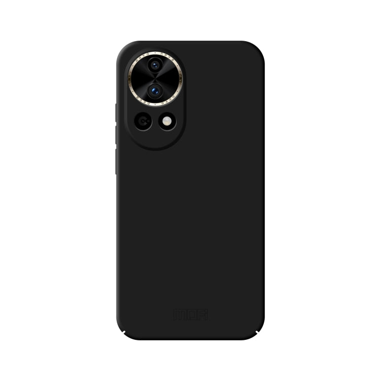 For Huawei Nova 12 Pro / 12 Ultra MOFI Qin Series Skin Feel All-inclusive PC Phone Case(Black) - Huawei Cases by MOFI | Online Shopping UK | buy2fix