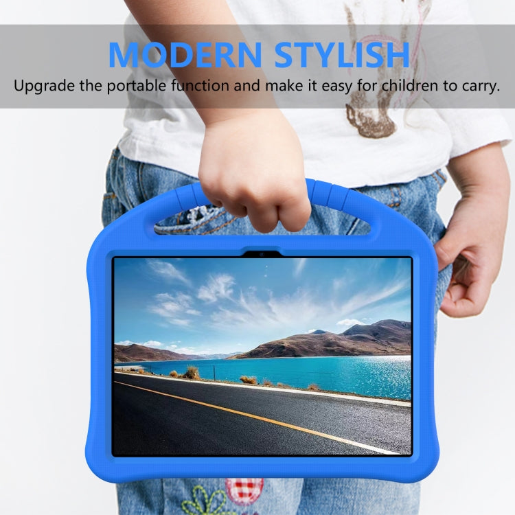 For Blackview Tab 7 WiFi 2022 EVA Shockproof Tablet Case with Holder(Blue) - Others by buy2fix | Online Shopping UK | buy2fix