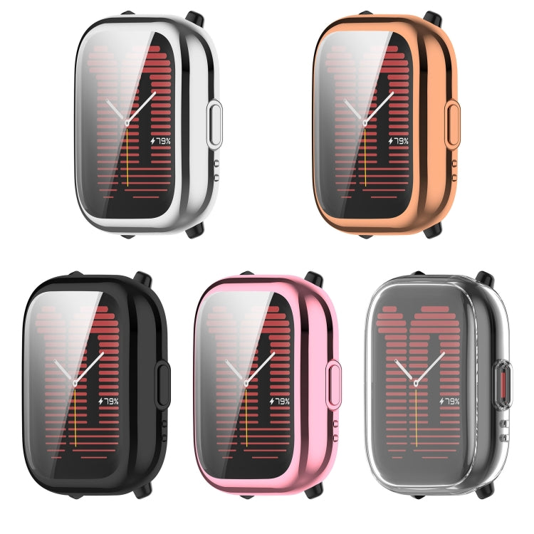 For Amazfit Active A2211 TPU All-Inclusive Watch Protective Case(Pink) - Watch Cases by buy2fix | Online Shopping UK | buy2fix