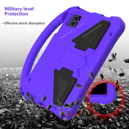 For Blackview Tab 80 10.1 2023 EVA Shockproof Tablet Case with Holder(Purple) - Others by buy2fix | Online Shopping UK | buy2fix