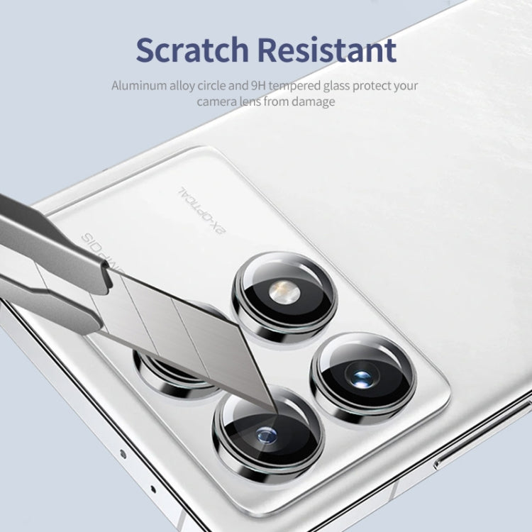 For Xiaomi MIX Fold 3 ENKAY Hat-Prince 9H Rear Camera Lens Aluminium Alloy Tempered Glass Film(Gold) -  by ENKAY | Online Shopping UK | buy2fix