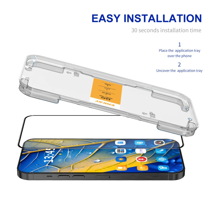 For Google Pixel 9 Pro ENKAY Easy Install High Alumina Silicon Full Glass Film - Google Tempered Glass by ENKAY | Online Shopping UK | buy2fix