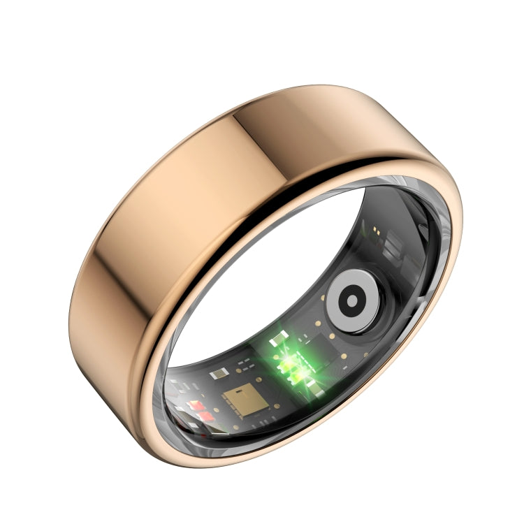 R02 SIZE 8 Smart Ring, Support Heart Rate / Blood Oxygen / Sleep Monitoring / Multiple Sports Modes(Gold) - Smart Rings / Smart Telephones by buy2fix | Online Shopping UK | buy2fix