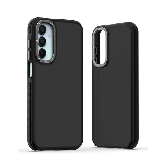 For Samsung Galaxy A15 5G Dual-Color Shockproof TPU Phone Case(Black) - Galaxy Phone Cases by buy2fix | Online Shopping UK | buy2fix